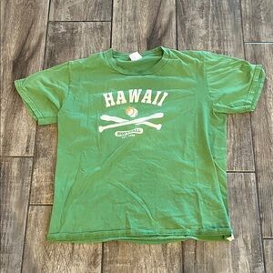 Green Kids Hawaii Softball T-Shirt